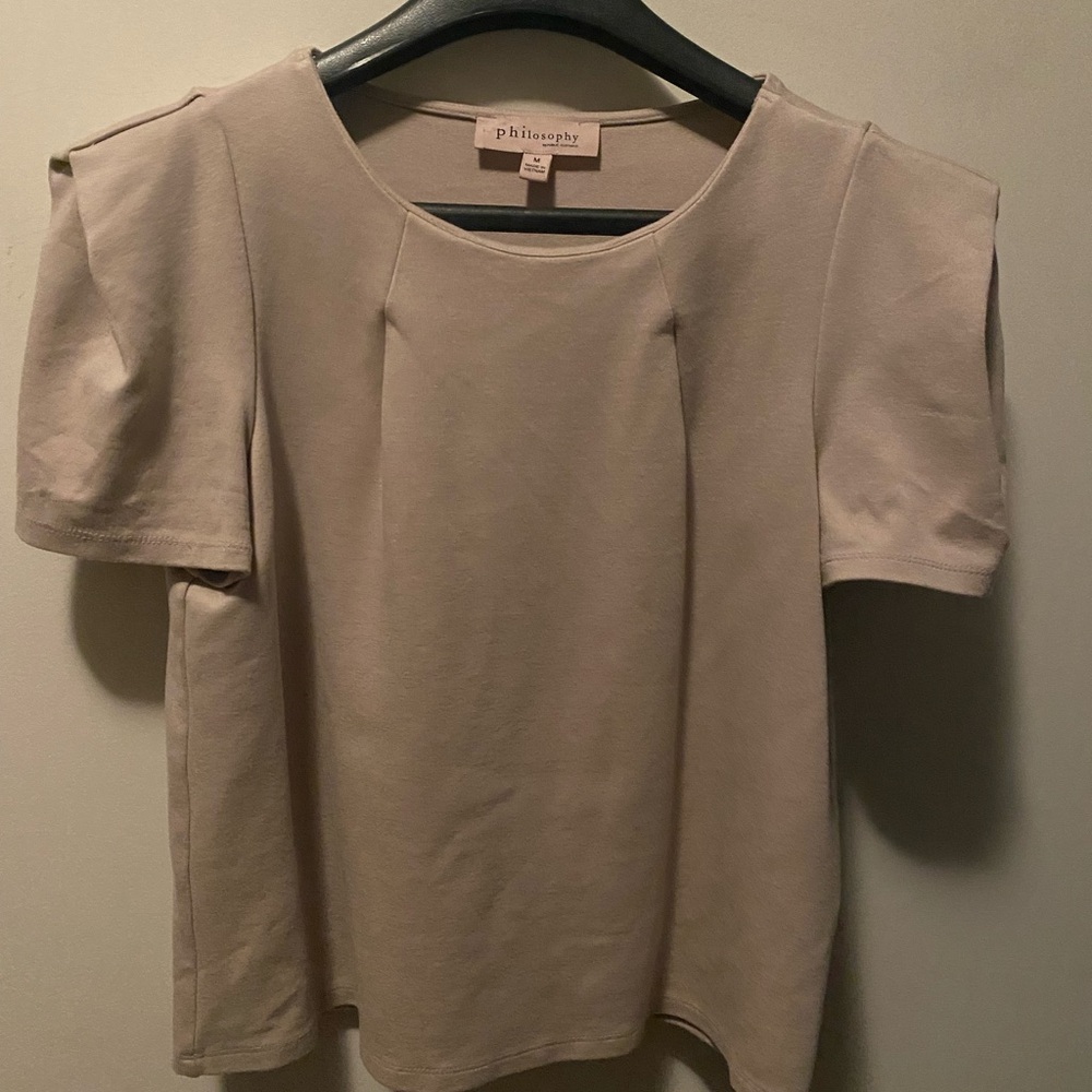 Philosophy Women's Tan Top